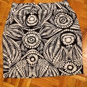 Kate spade ♠ Cotton Patterned Skirt With Pockets!